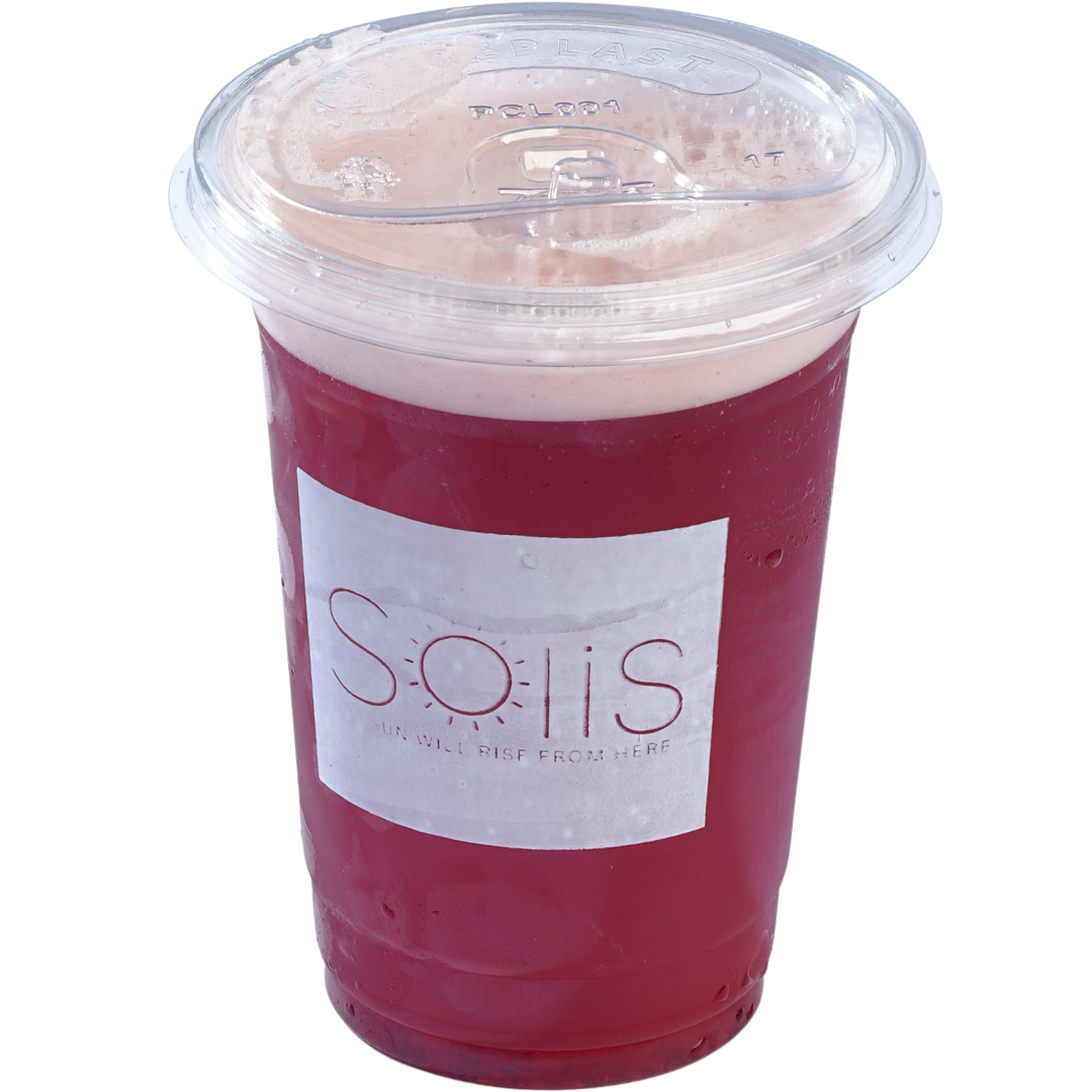 Strawberry ice tea
