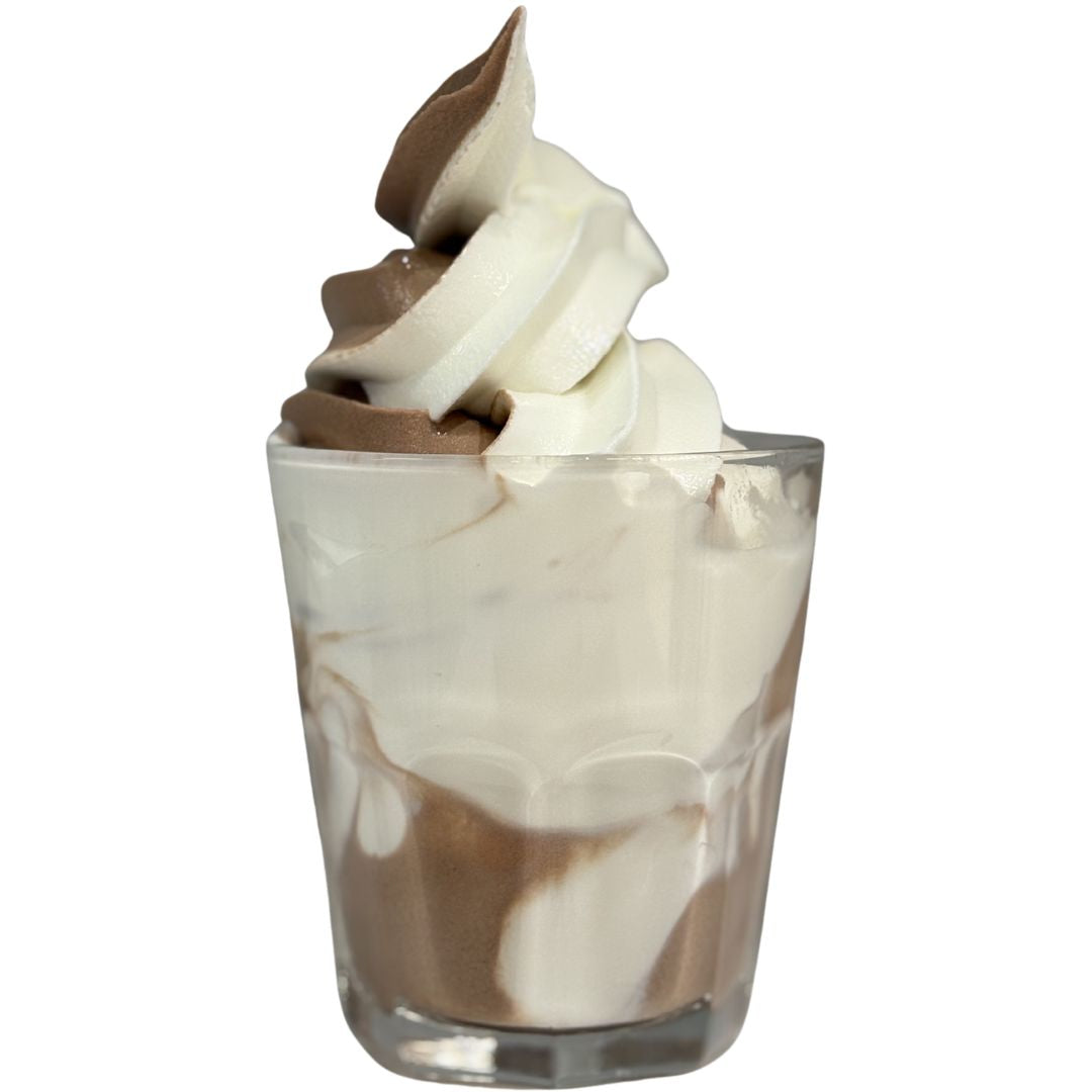 Mix Chocolate & vanilla Ice cream