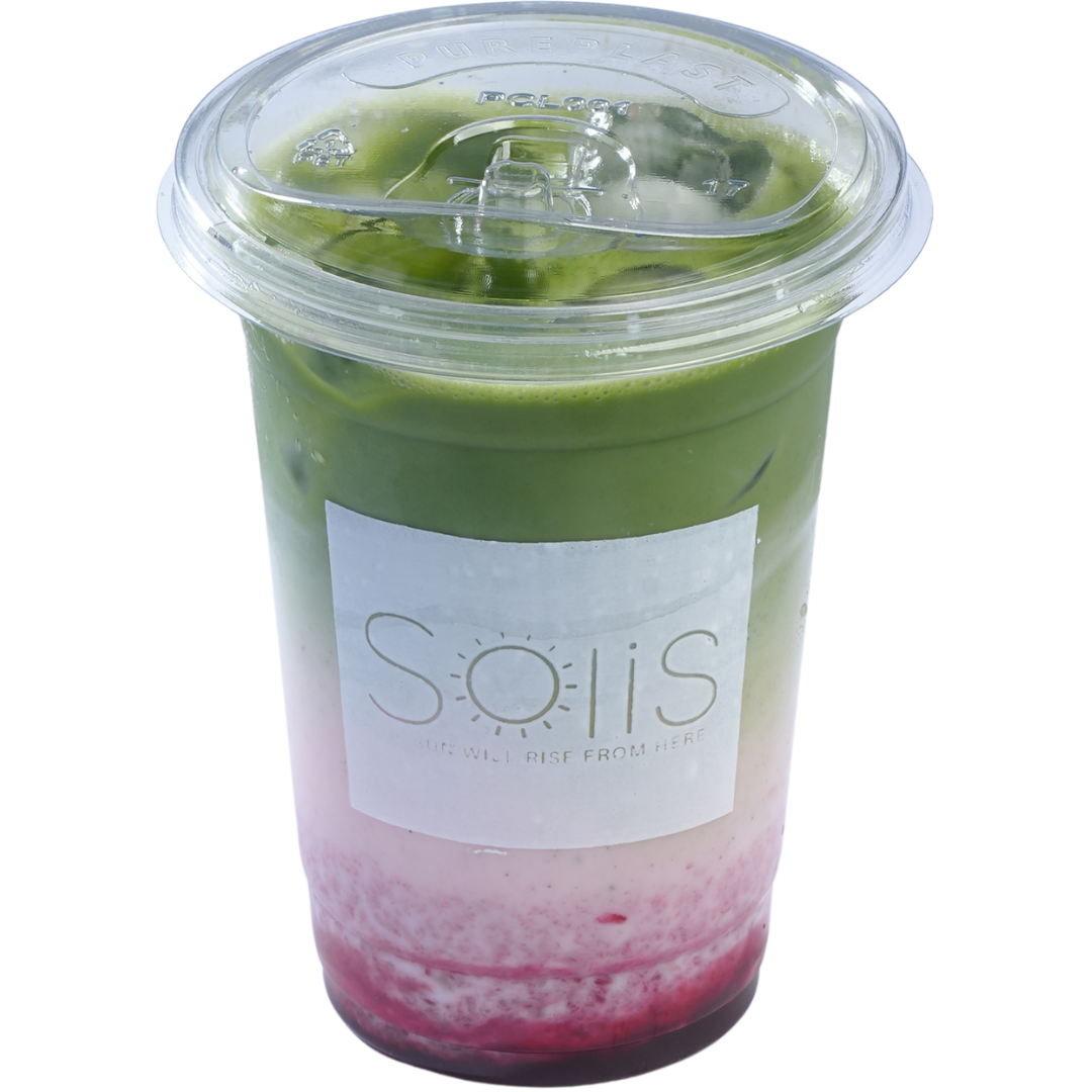Strawberry Coconut Matcha