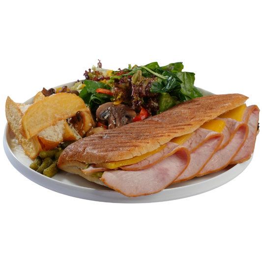 Turkey cheese sandwich
