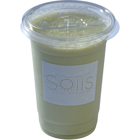 Blended pistachio matcha